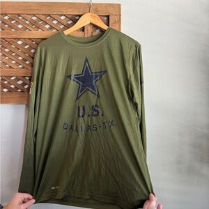 NFL Salute to Service Dallas Cowboys Long Sleeve Shirt